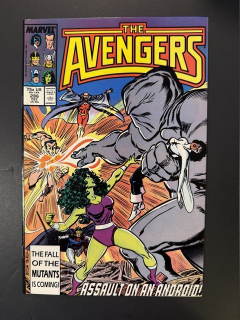 The Avengers #286 1987 John Buscema Art VF/NM 9.0 The Avengers #286 1987 John Buscema Art VF/NM 9.0