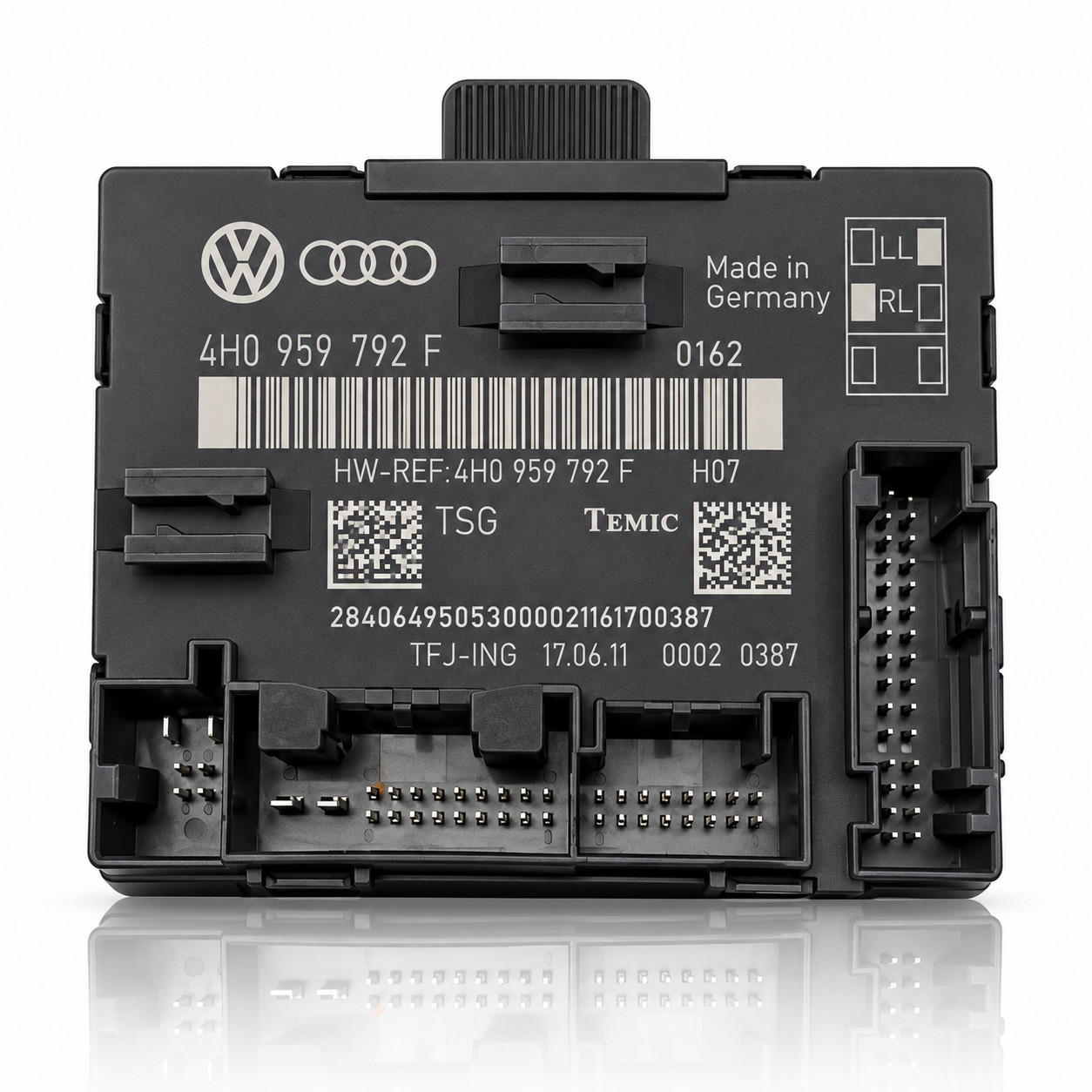 2011-2014 Audi A8 Quattro VW Touareg 7P Passenger Door Module 4H0959792F OEM NEW