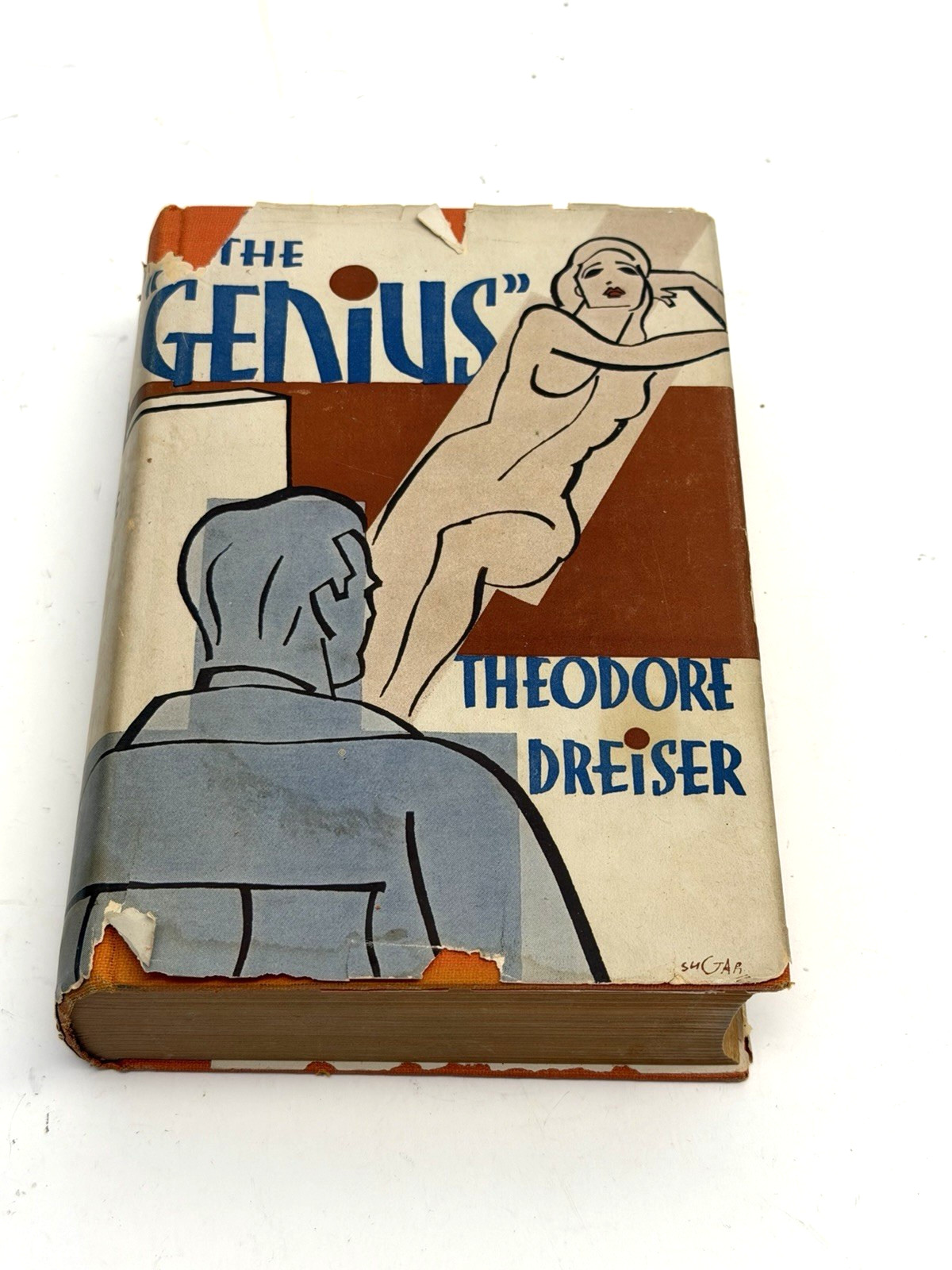 VINTAGE RARE 1931 The Genius by Theodore Dreiser Published by Horace Liveright