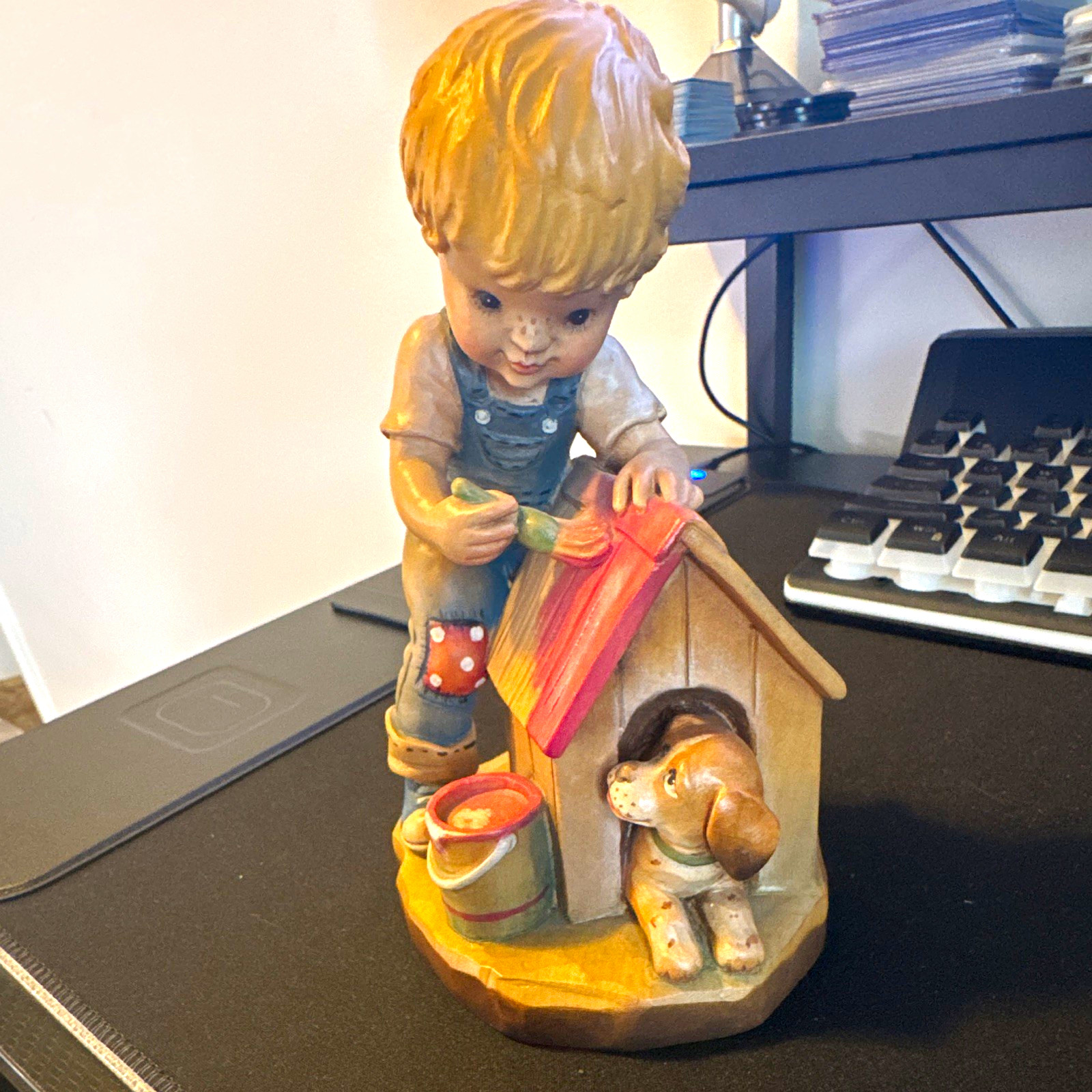 ANRI Sarah Kay “New Home” Wood Carved Figurine 6.5” 453/2000 ANRI Sarah Kay “New Home” Wood Carved Figurine 6.5” 453/2000