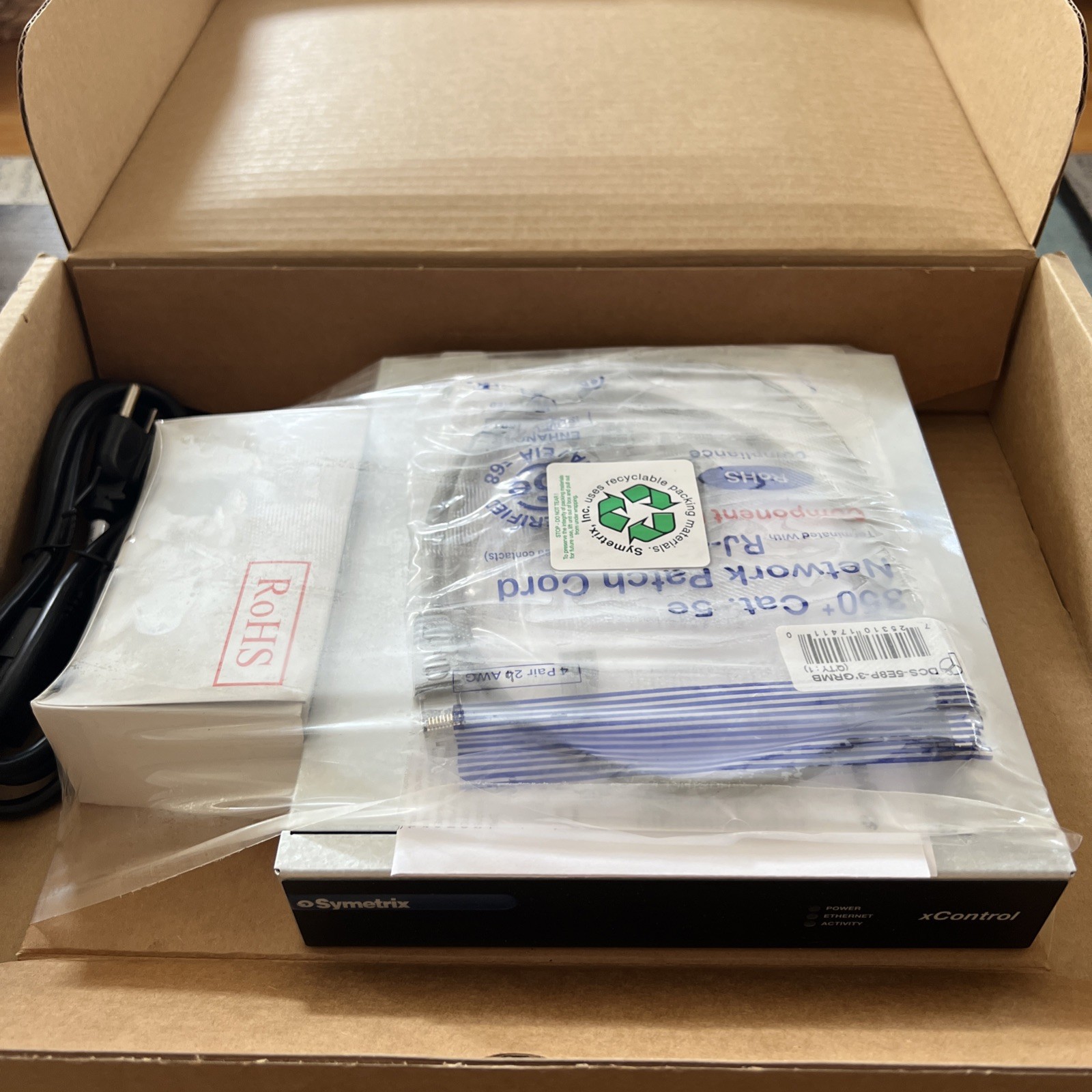 Symetrix xControl SymNet Control Output Expander New Open Box Symetrix xControl SymNet Control Output Expander New Open Box