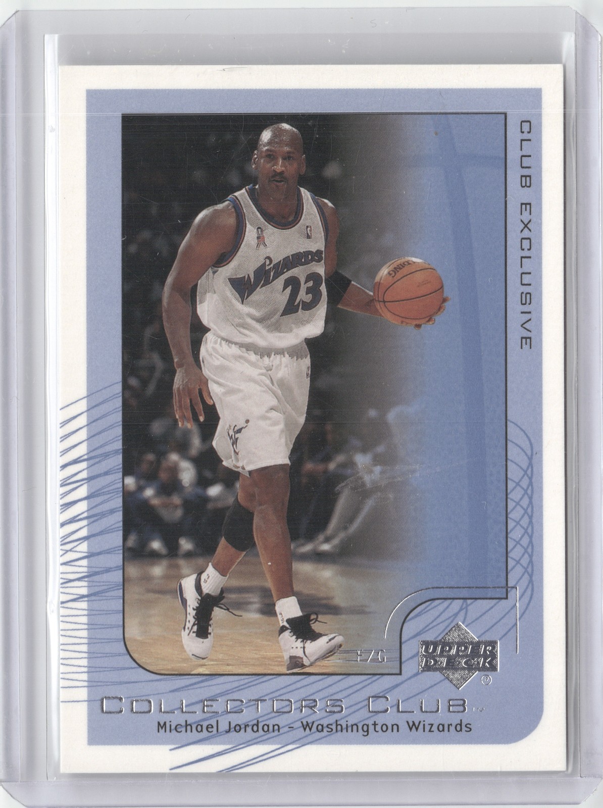 Michael Jordan 2001-02 Upper Deck Club Exclusive #NBA20