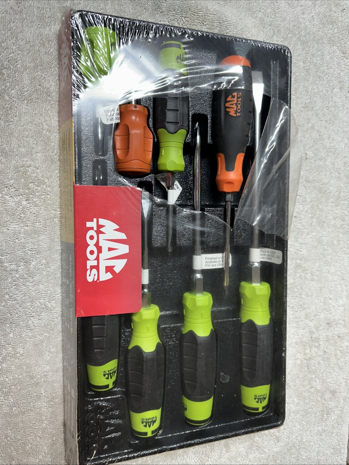 Mac Tools Eight Piece Screwdriver Set This Set Is Mismatch Mac Tools Eight Piece Screwdriver Set This Set Is Mismatch