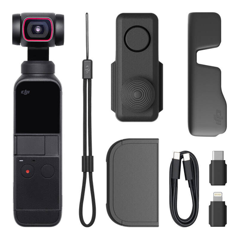 DJI Osmo Pocket 2 Handheld Gimbal Stabilizer 3-Axis 4K Camera DJI Osmo Pocket 2 Handheld Gimbal Stabilizer 3-Axis 4K Camera