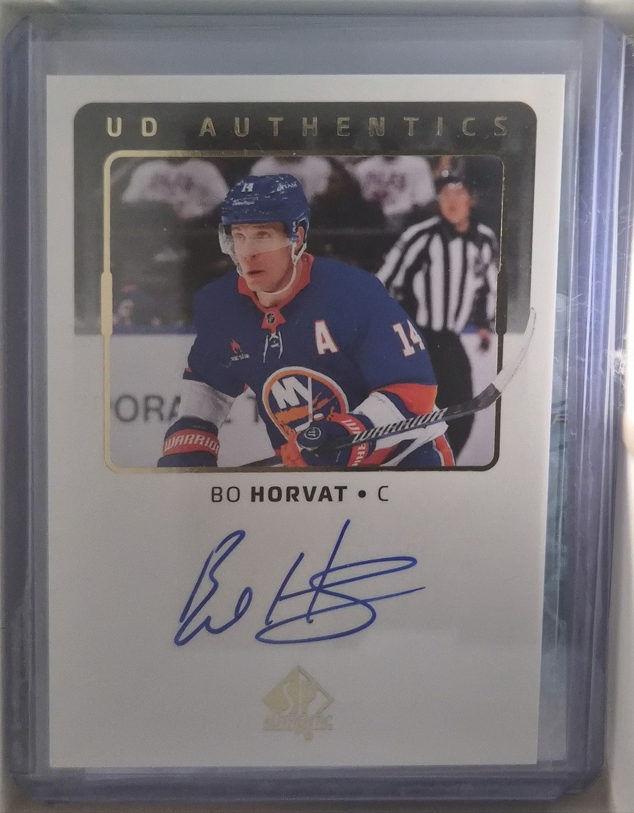 2025-26 SP Authentic Bo Horvat UD Authentics Autographs 2025-26 SP Authentic Bo Horvat UD Authentics Autographs