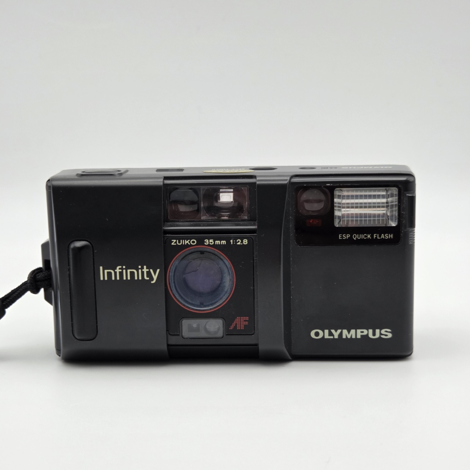 Olympus Infinity AF-1 With Zuiko 35mm 2.8 Lens Film Camera Tested Works Olympus Infinity AF-1 With Zuiko 35mm 2.8 Lens Film Camera Tested Works