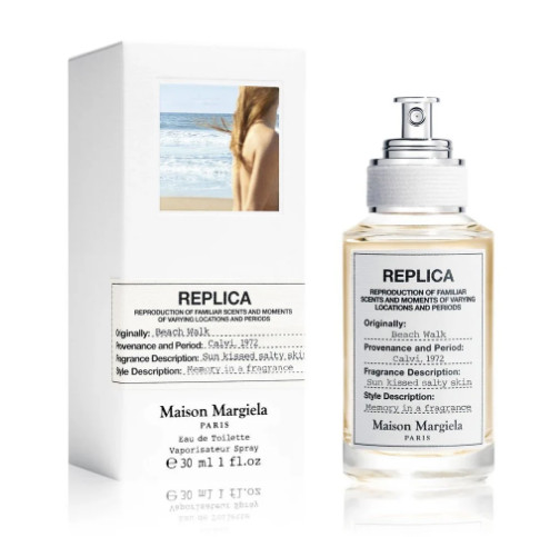 NEW Maison Margiela REPLICA BEACH WALK EDT 30ml - Sunscreen & Ocean Scent