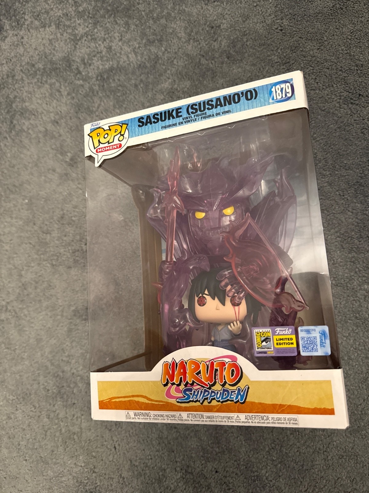 Funko Pop Naruto Shippuden Sasuke (Susano’o) (1879) SDCC 2025 Convention Sticker