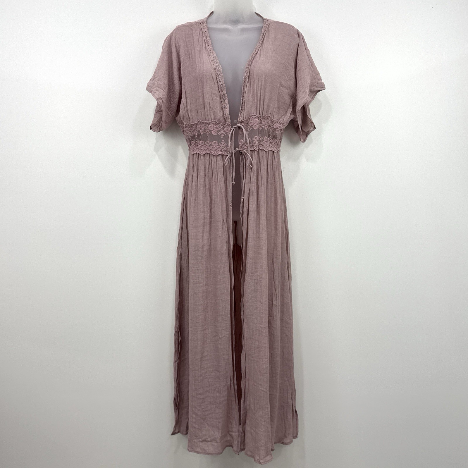 Francesca\'s Alya Duster Kimono S/M NWT Fairy Boho Romantic Shabby Whimsigoth