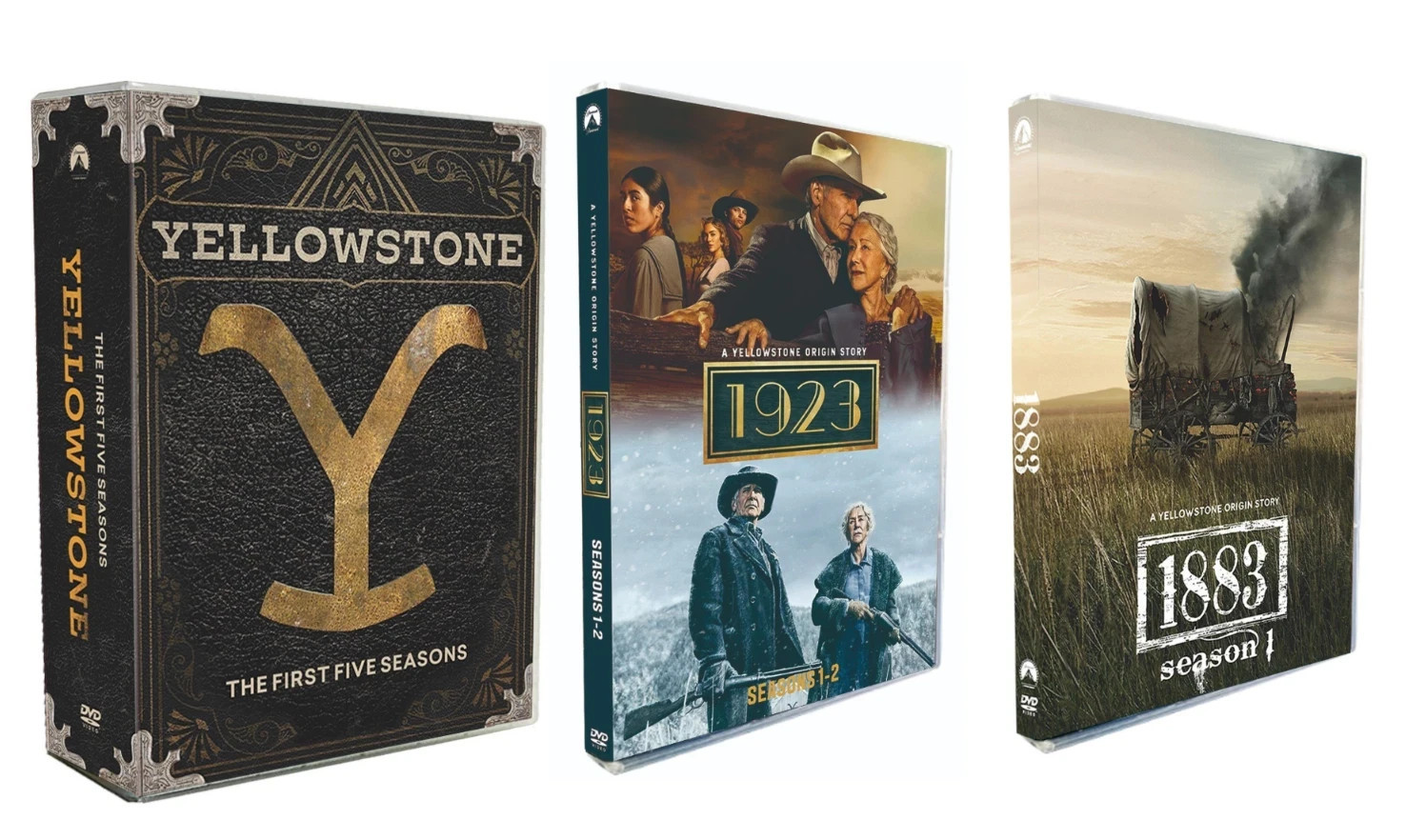 Yellowstone The Complete Series Seasons 1-5 + 1883 + 1923 Season 1-2 DVD