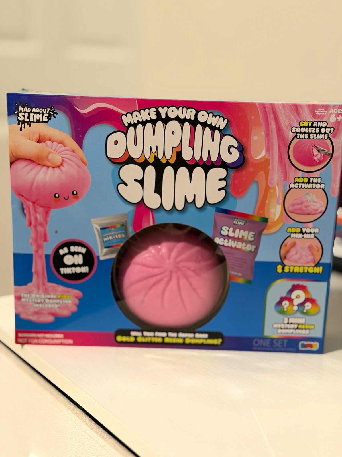 RMS Make Your Own Slime Dumpling DIY Kit Tactile Sensory Toy Set *Brand New