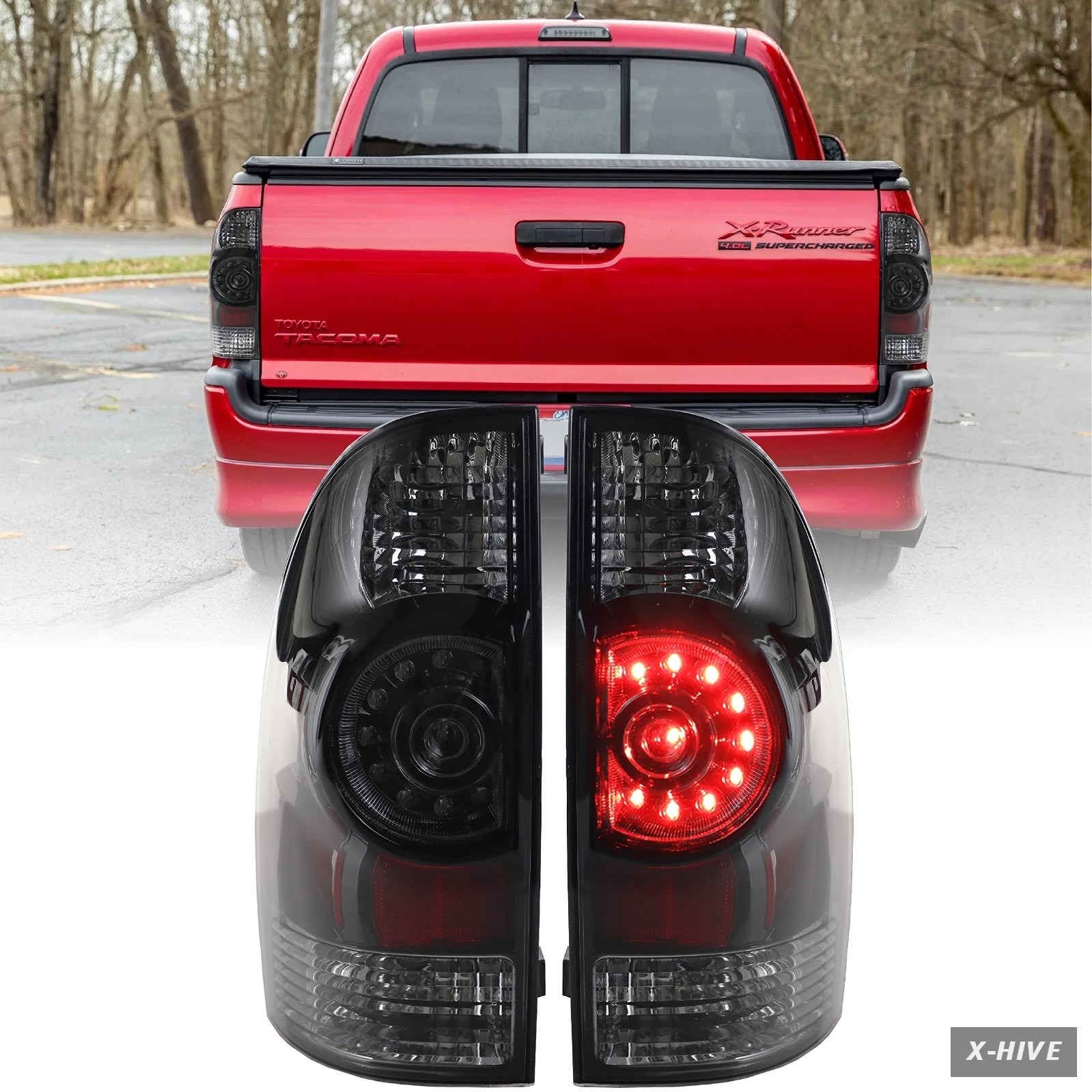 USR 05-15 Tacoma LED Tail Lights - UPGRADE Stock Replacement Taillight Lamp Set