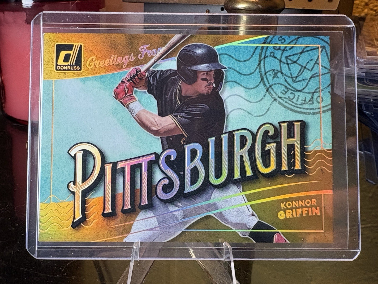 2926 Panini Donruss Baseball #15 Konner Griffin Greetings From Pittsburgh