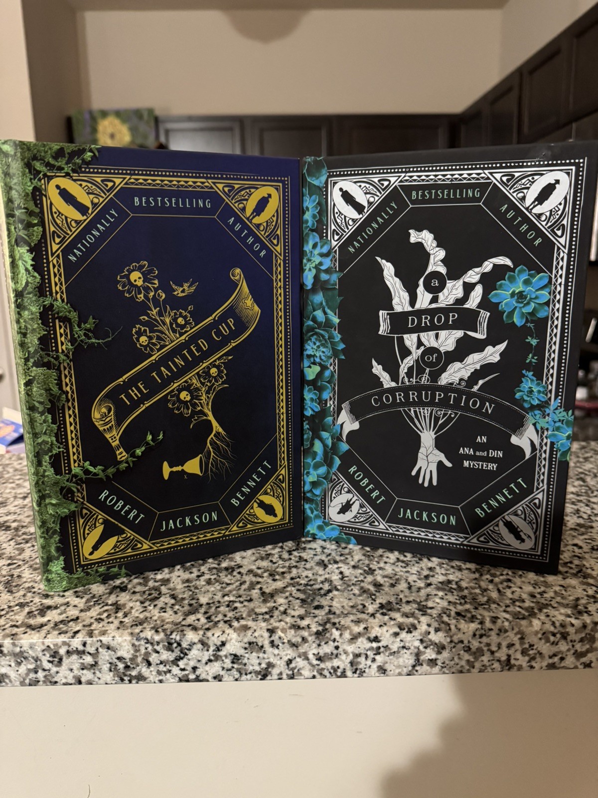 The Tainted Cup+ Drop of Corruption Robert Jackson Bennett 1st/1st