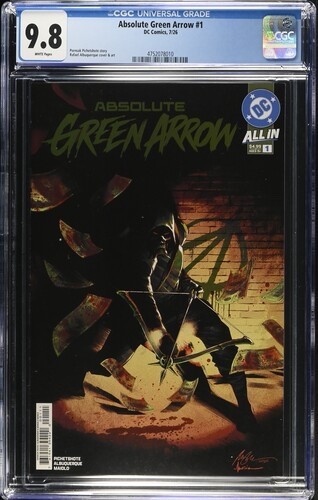 Absolute Green Arrow #1 Cover A Rafael Albuquerque (First Print) - CGC 9.8