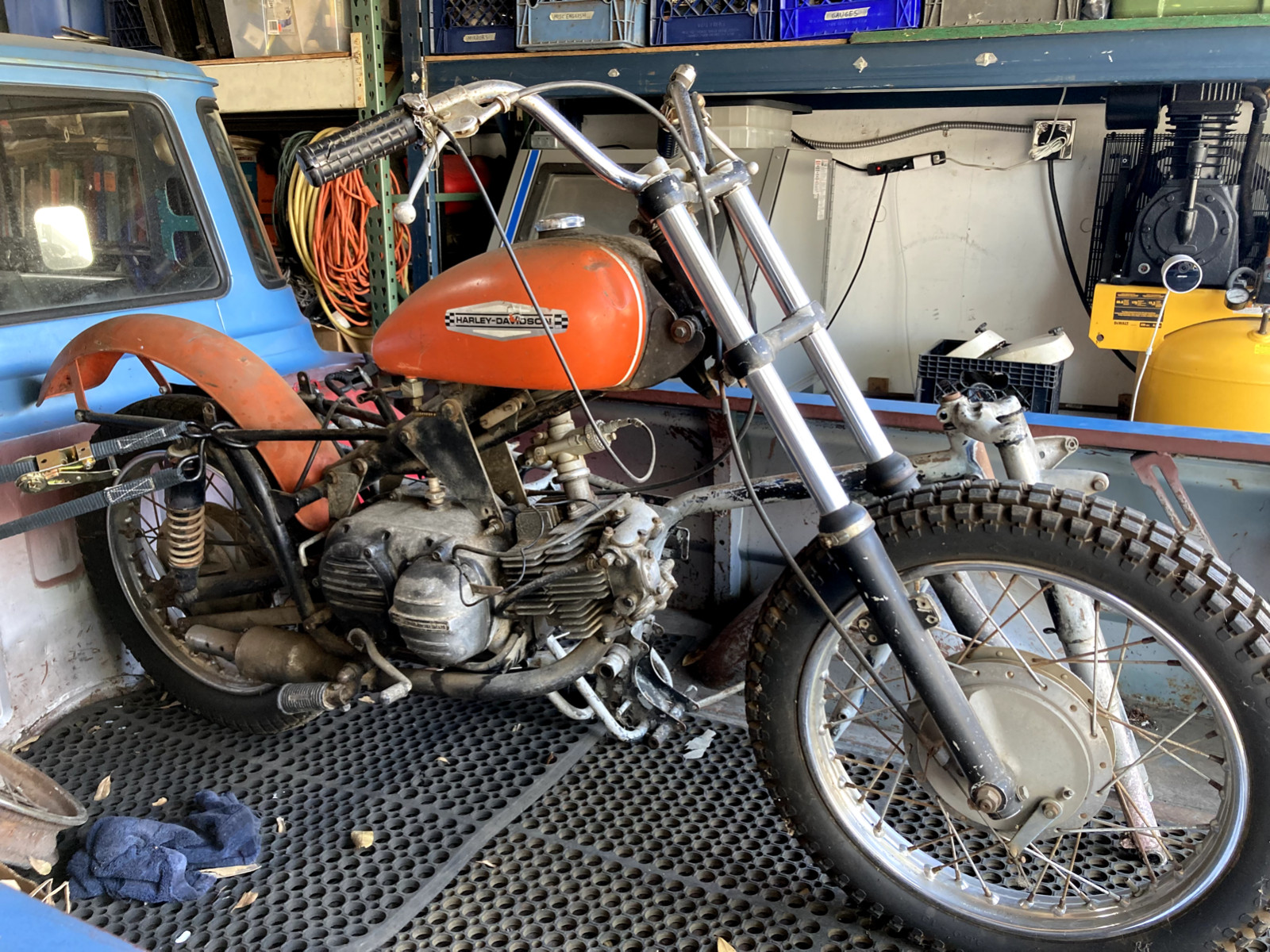 AERMACCHI HARLEY-DAVIDSON SPRINT 1969 ERS-350 W/MATCHING NUMBERS
