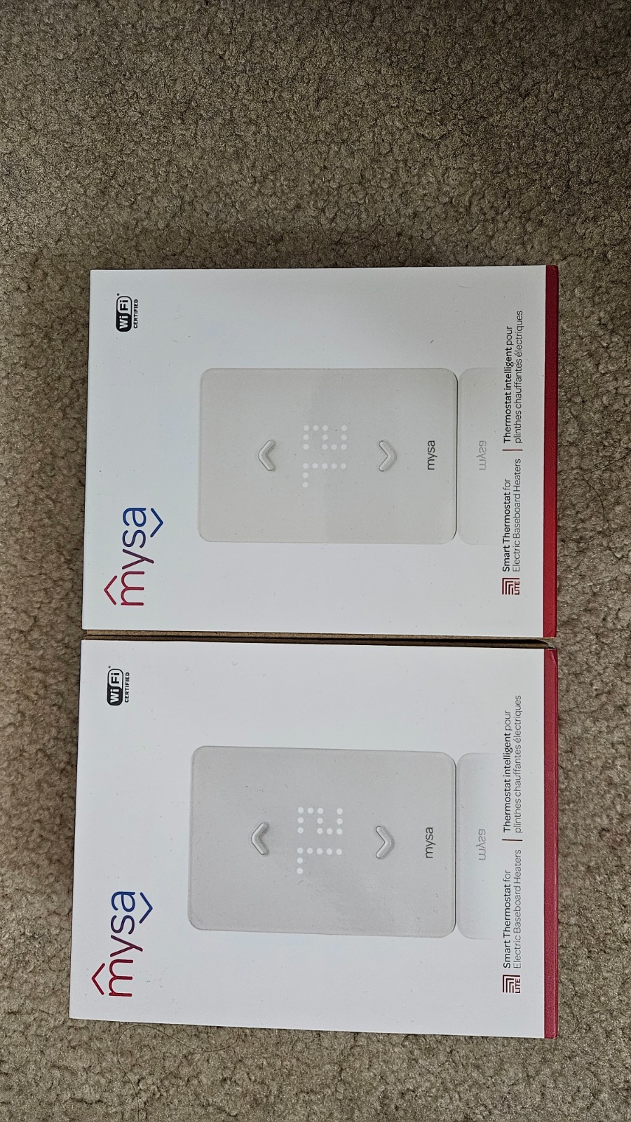 Mysa Smart Thermostat V1-1 Baseboard Heater Wi-Fi Homekit Alexa IFTTT GoogleHome