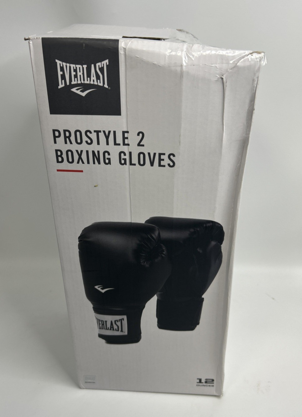 Everlast Black ProStyle 2 Boxing Gloves (12 ounces) *NEW - See Box* Everlast Black ProStyle 2 Boxing Gloves (12 ounces) *NEW - See Box*