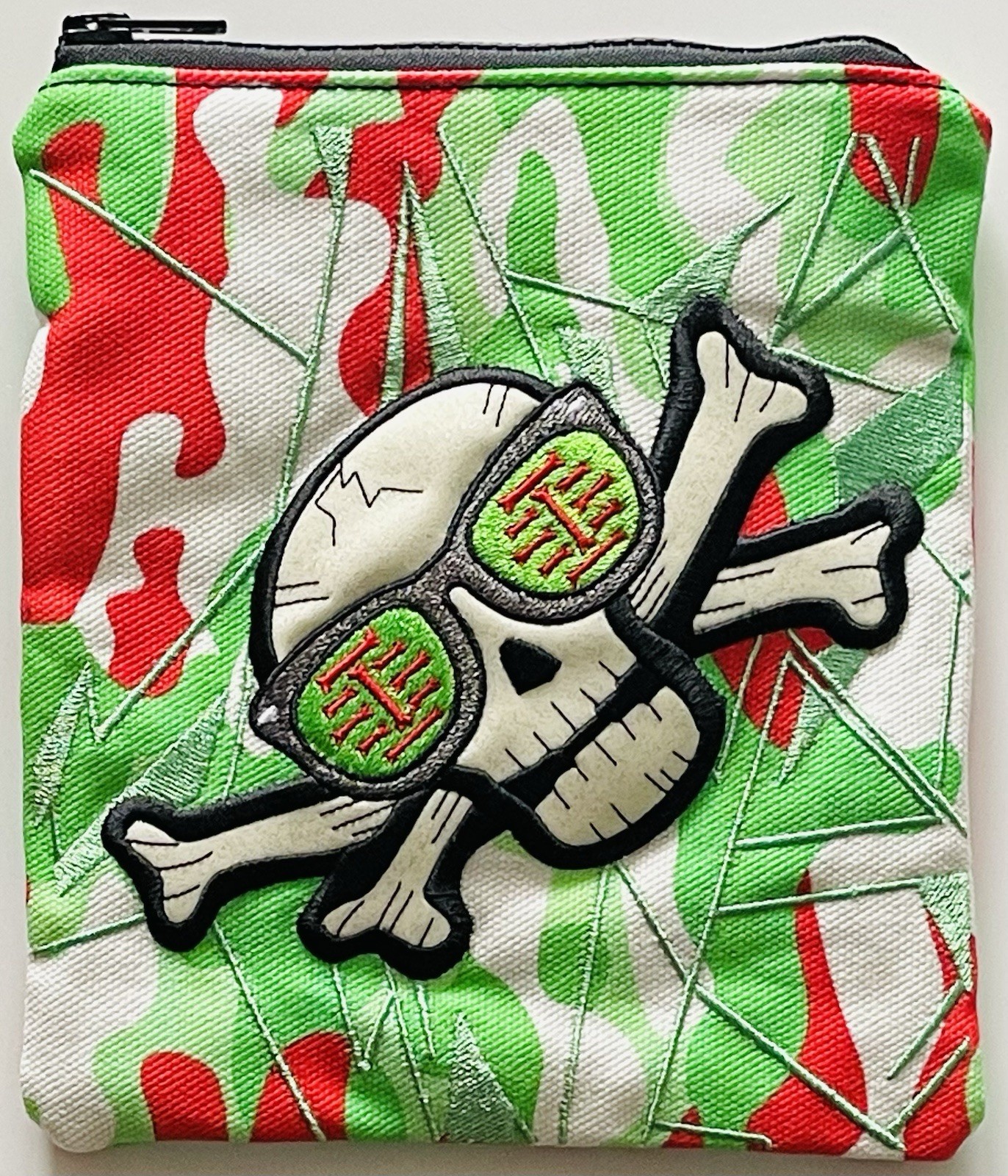 ☠️Extremely Rare Bettinardi Skull & Bones Tour Dept. Camo Valuables Pouch☠️