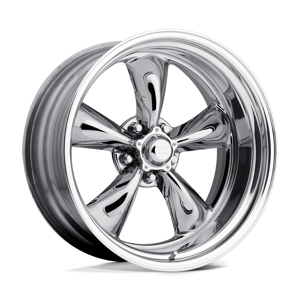 17x11 American Racing VN405 Torq Thrust II Custom Polished Wheel 5x5 (-51mm)