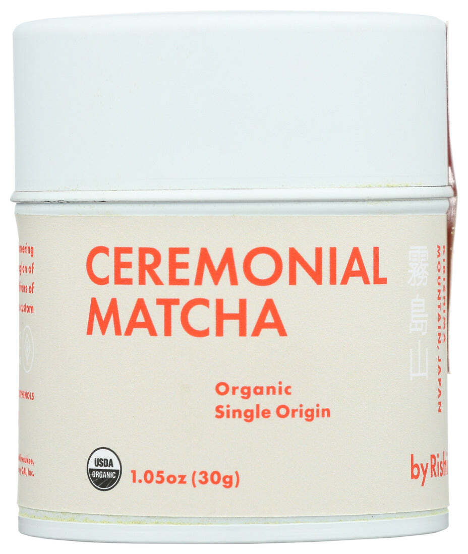 Rishi Tea And Botanicals Organic Loose Tea Ceremonial Matcha 1.05 Oz Rishi Tea And Botanicals Organic Loose Tea Ceremonial Matcha 1.05 Oz
