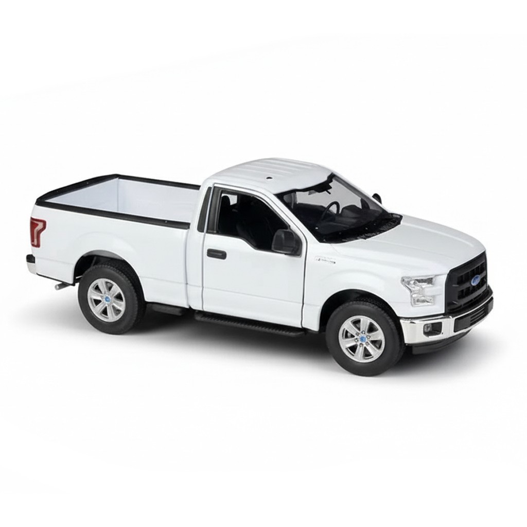 1:24 Ford F150 Regular Cab Pickup Alloy Car Model Diecast Collectible Display 1:24 Ford F150 Regular Cab Pickup Alloy Car Model Diecast Collectible Display