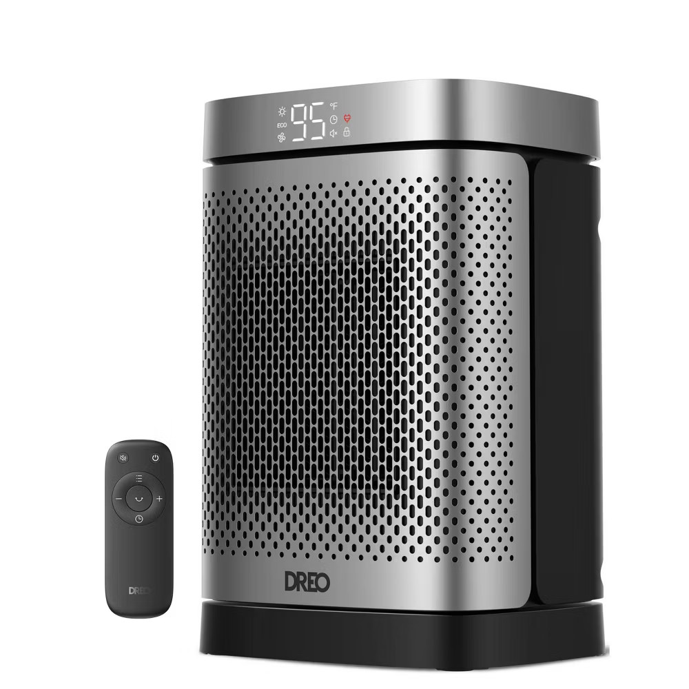 Dreo 1500W Atom Core Portable Oscillating Ceramic Space Heater for Home with