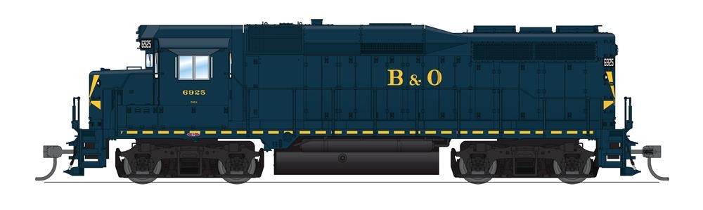 Ho EMD GP30 B&O 6944 Appears Today W/sd