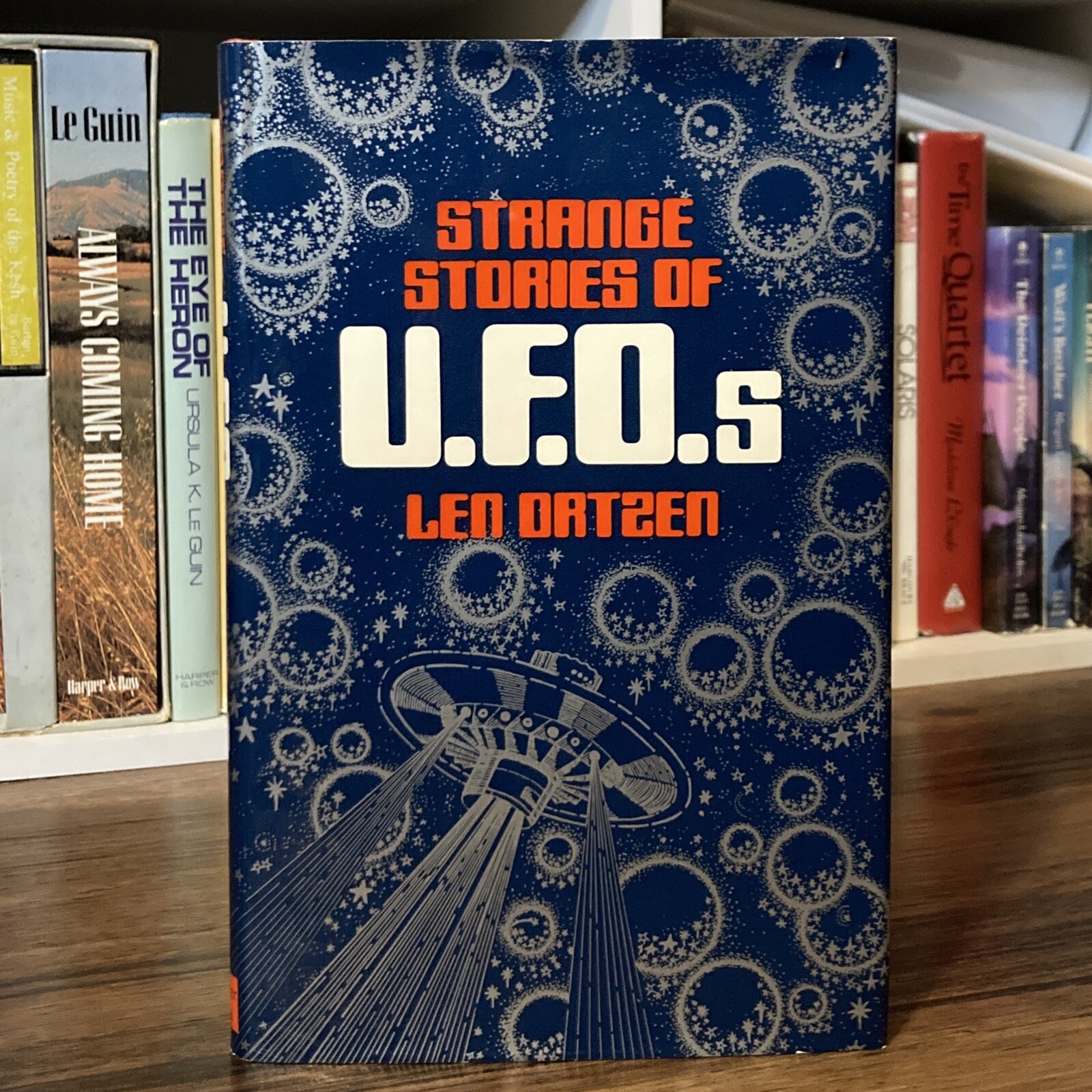 Strange Stories of UFOs - Len Ortzen (1st edition 1st print HC) Taplinger, 1977