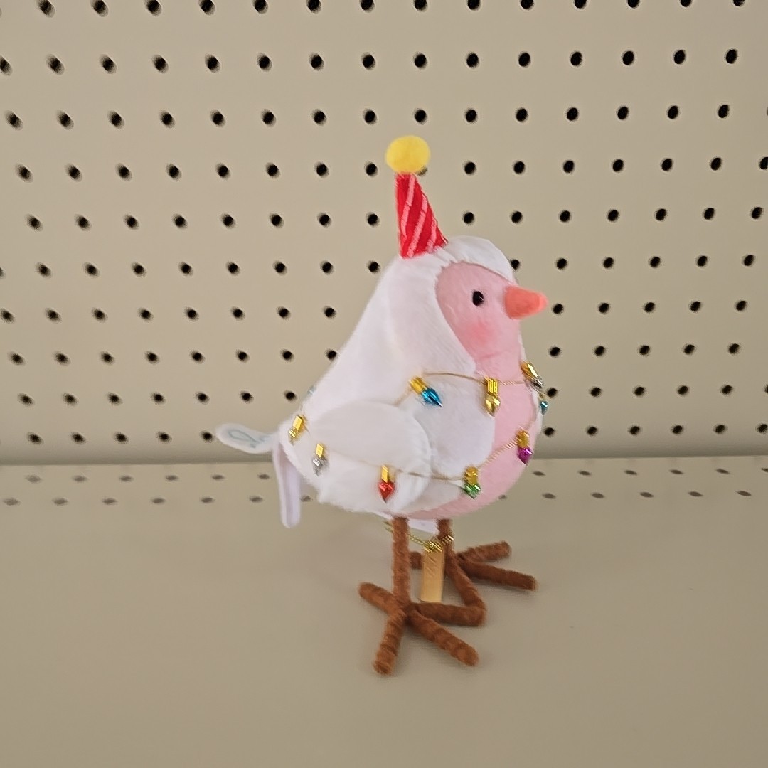 Target 2023 Wondershop Christmas Featherly Friends Fabric Bird ~ Tinsel Target 2023 Wondershop Christmas Featherly Friends Fabric Bird ~ Tinsel