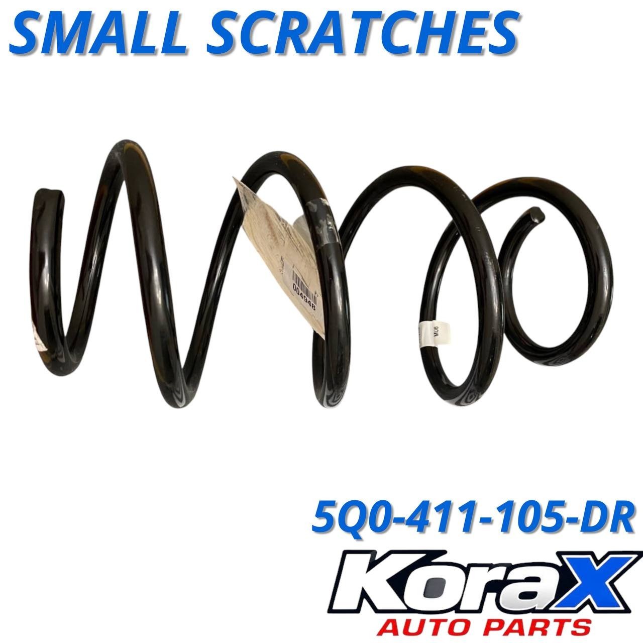 2018-2025 VOLKSWAGEN TIGUAN/TAOS/ID.4 FRONT COIL SPRING NEW OEM 5Q0-411-105-DR