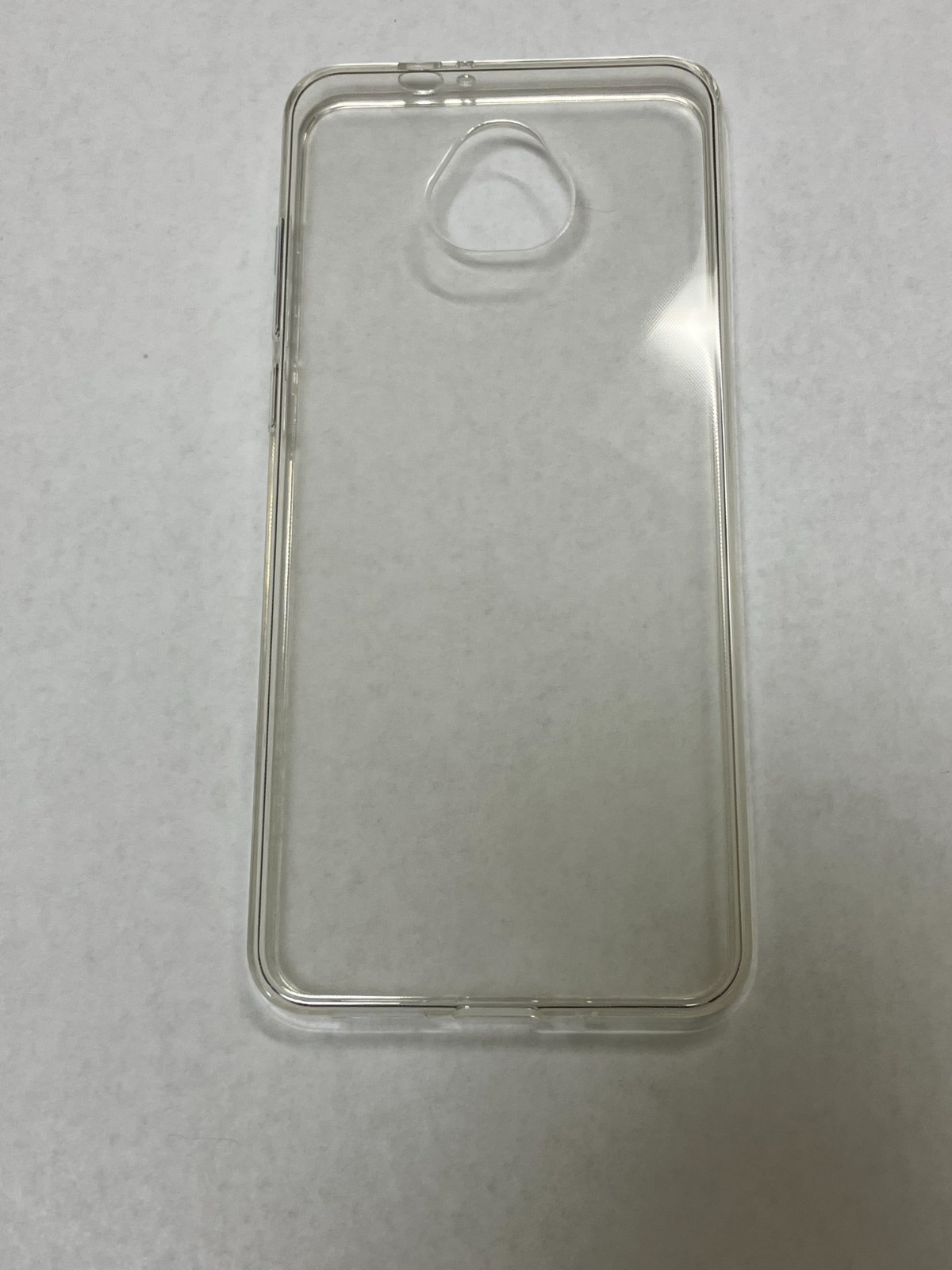 Shock Absorbing Clear Soft Protective Case for Schok Volt SV67Q w/ Screen Prot.