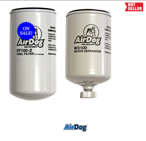Airdog WS100 Water Separator & FF100-2 Fuel Filter For All AirDog Systems