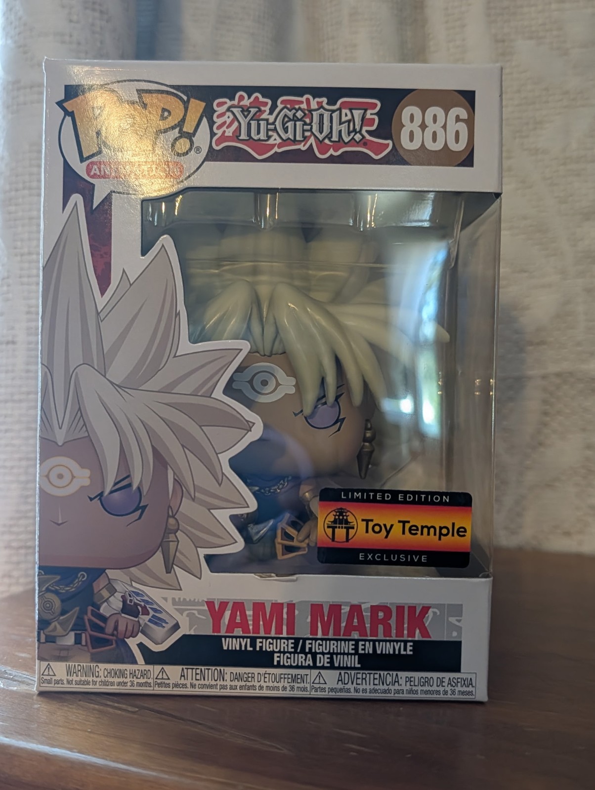 Funko Pop Vinyl: Yu-Gi-Oh - Yami Marik - Toy Temple (Exclusive) #886