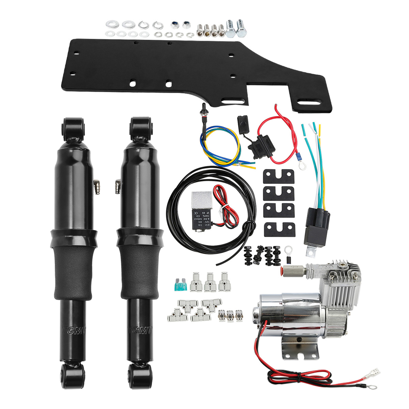 Rear Air Ride Suspension Fit For Harley Electra Glide Ultra Classic 1994-2025
