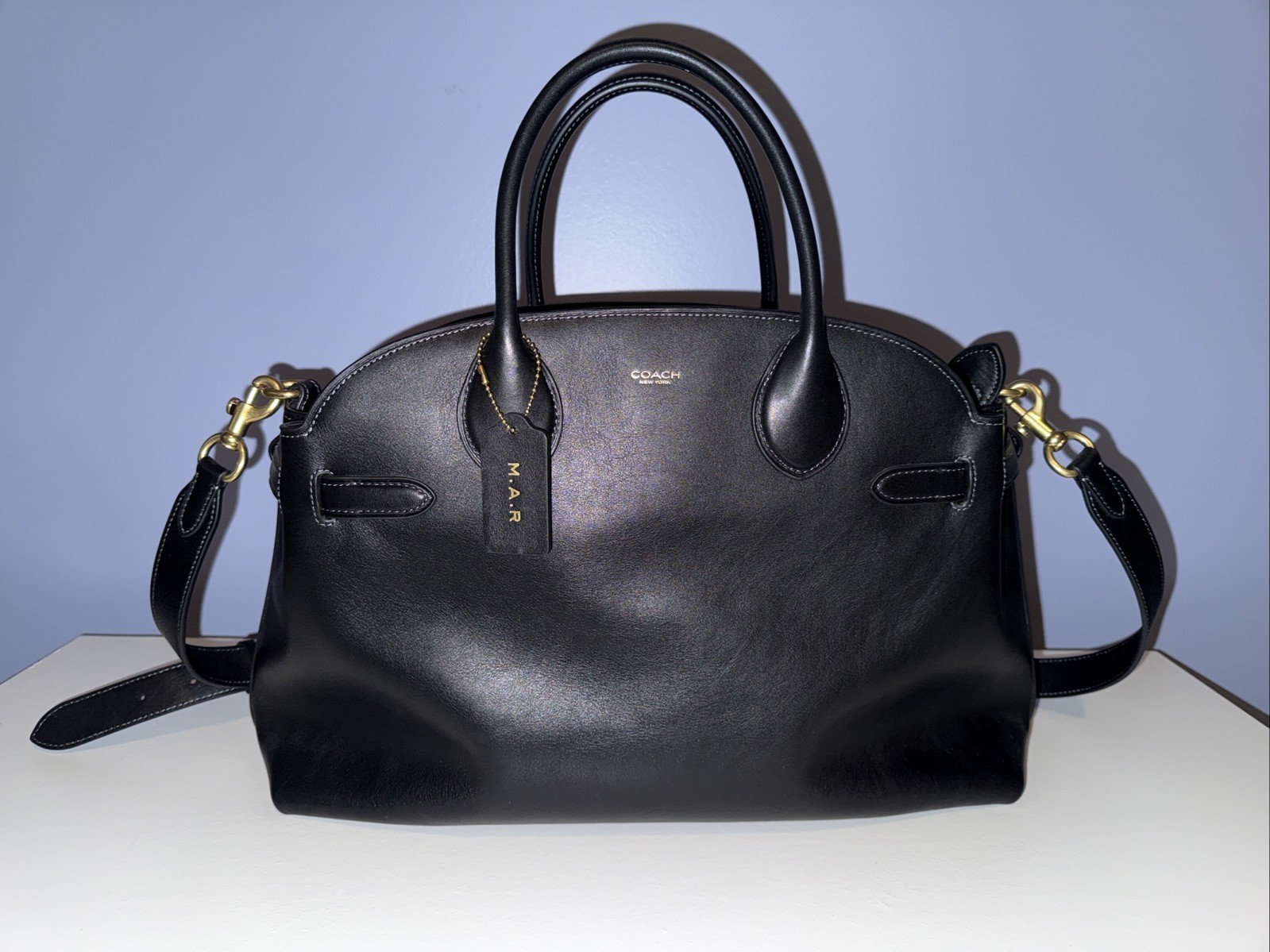 Coach Soft Empire Carryall 40 Black