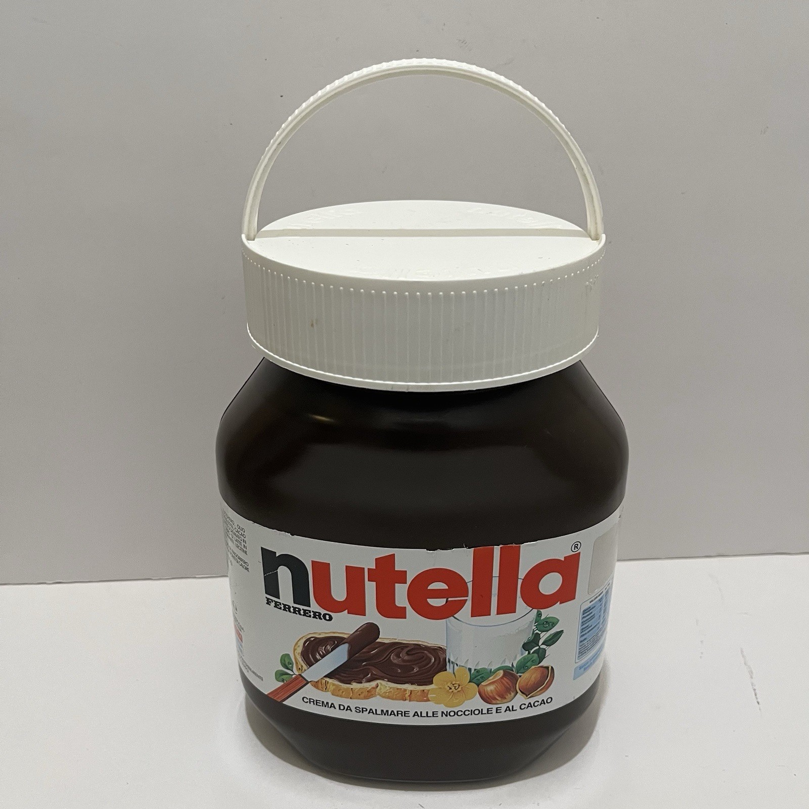 Giant Nutella Limited Edition EMPTY Jar Storage Container Collectable 11 Giant Nutella Limited Edition EMPTY Jar Storage Container Collectable 11