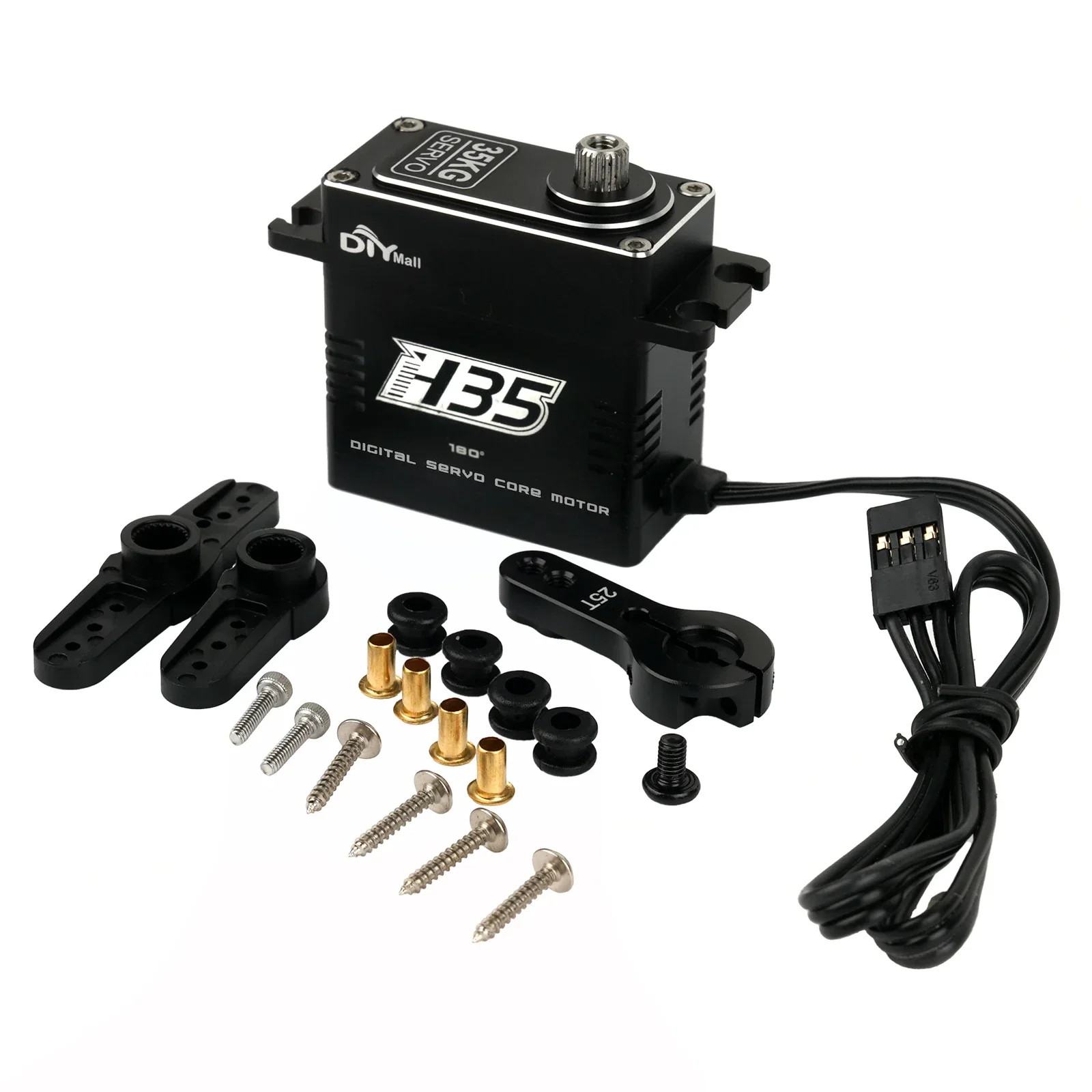 35kg Digital Servo 8.4V Large Torque Servos Motor Metal Gear Standard RC Servo