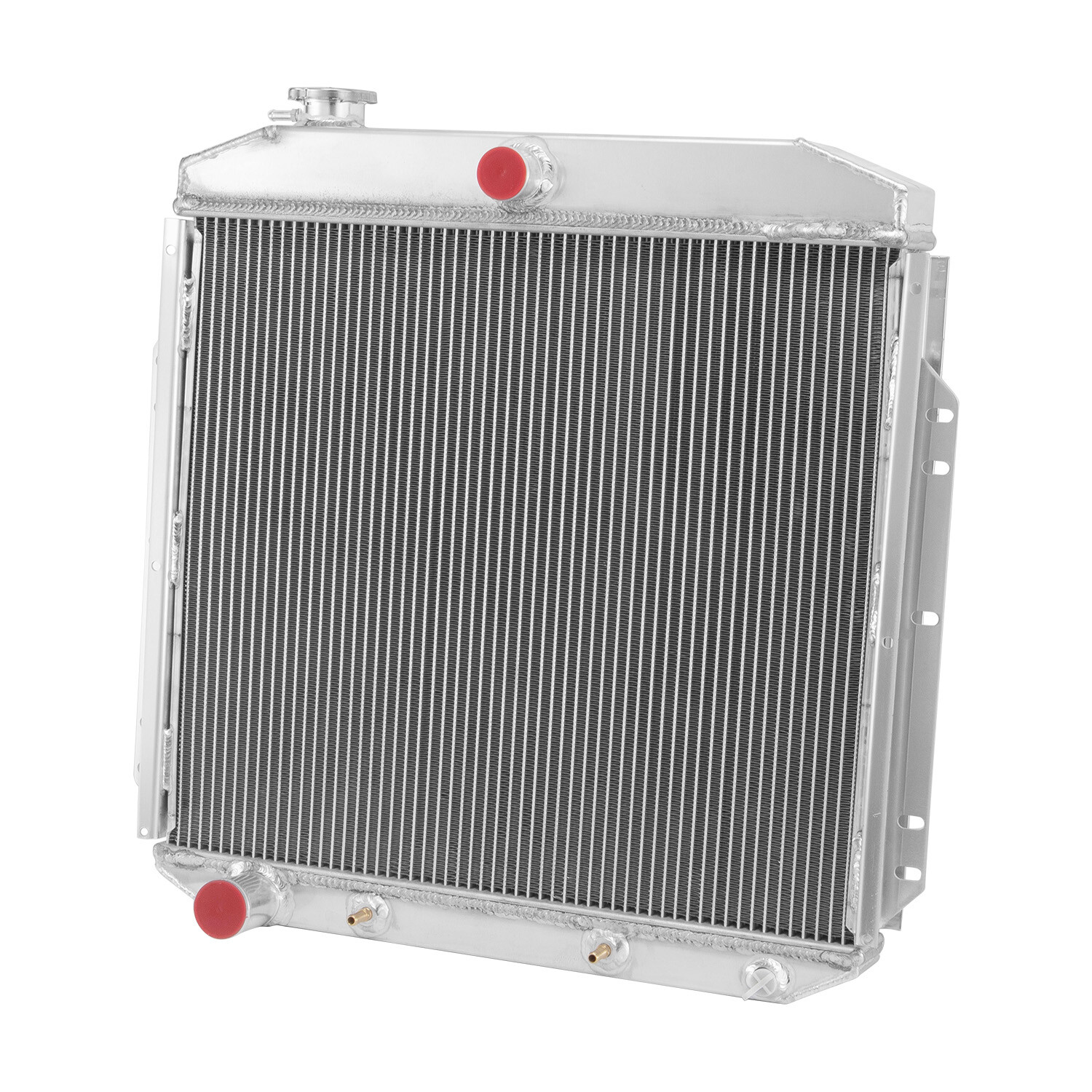 Aluminum 4 Row Radiator Fit 1953-1956 Ford F100 F-250 F-350 Pickup Truck L6 V8-