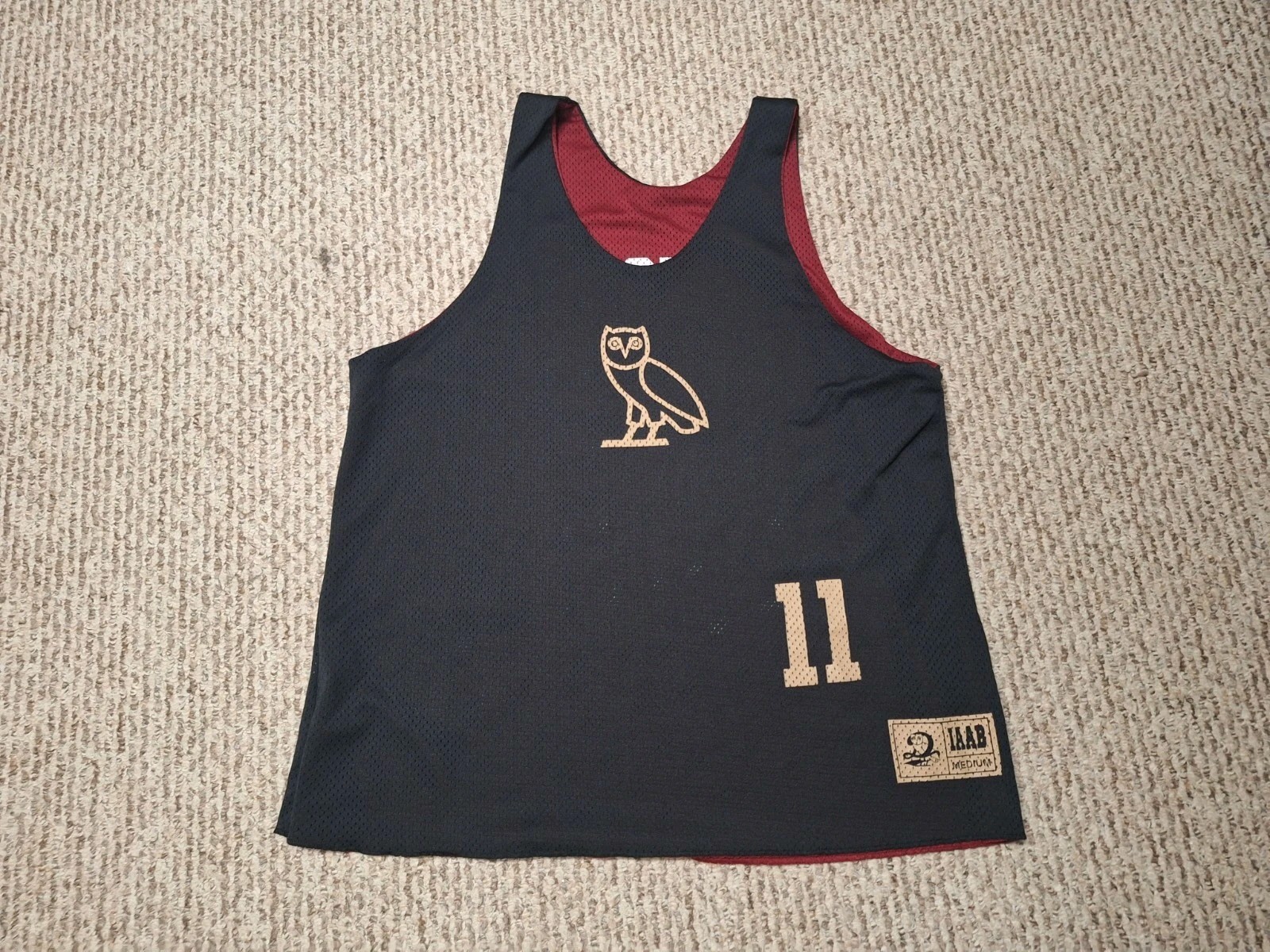 Dreamville J. Cole x OVO Drake IAAB Basketball Jersey, L