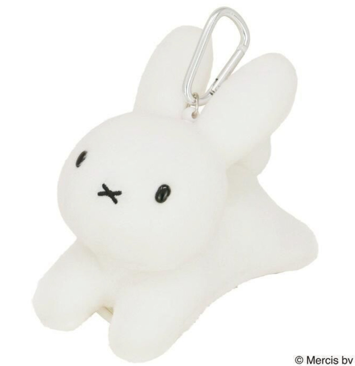 Sekiguchi Bruna Family Miffy Rabbit Plush Card Holder Pass Case White Japan New