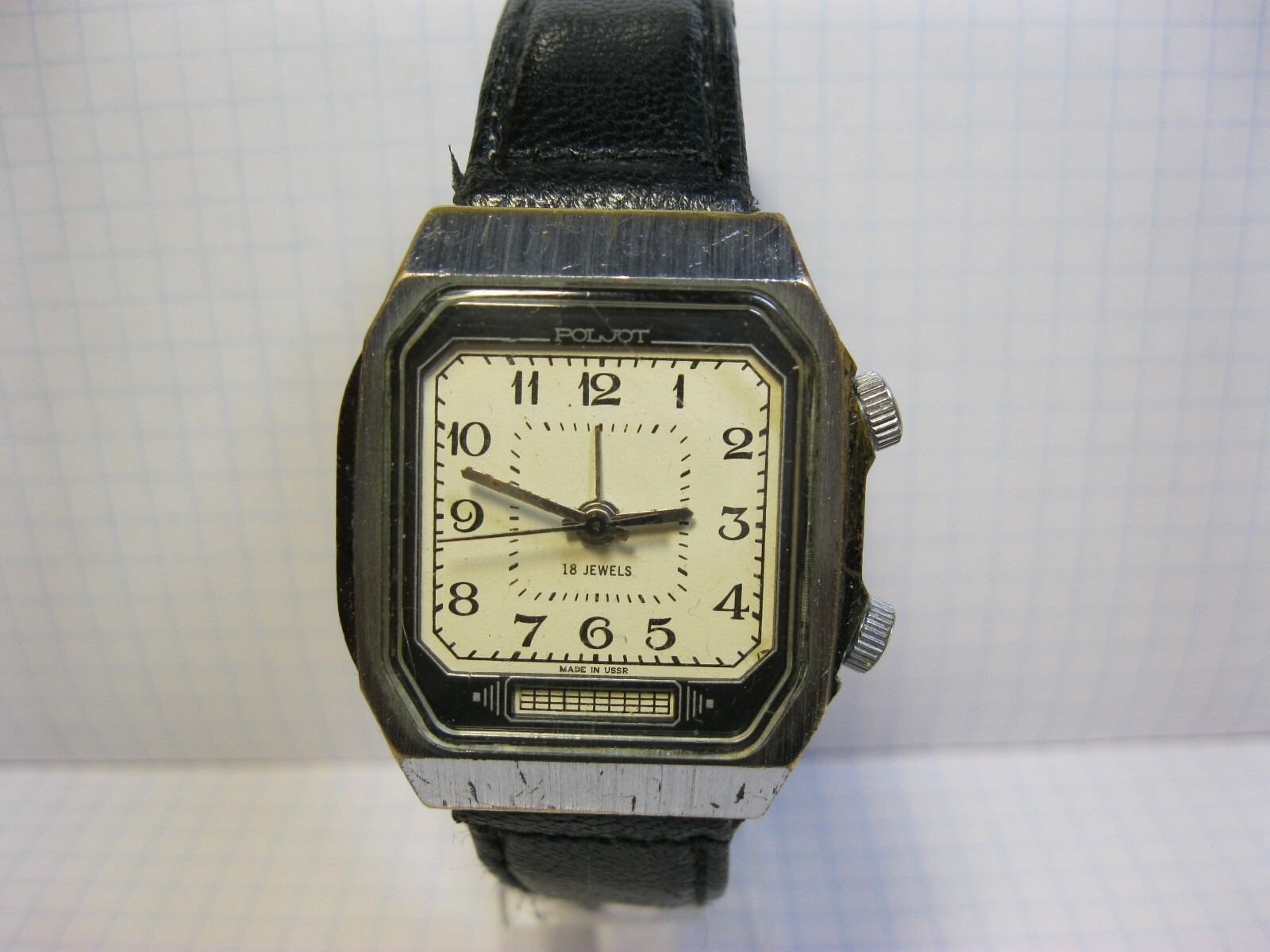 Wristwatches POLJOT signal Alarm