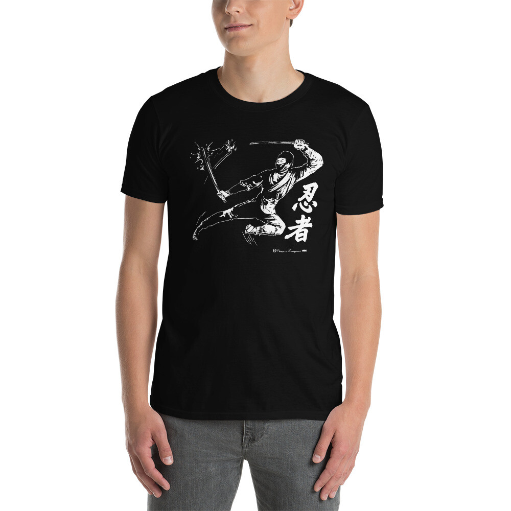NINJA - VINTAGE 80\'S TSHIRT MARTIAL ARTS SHO JAPAN C@@L 