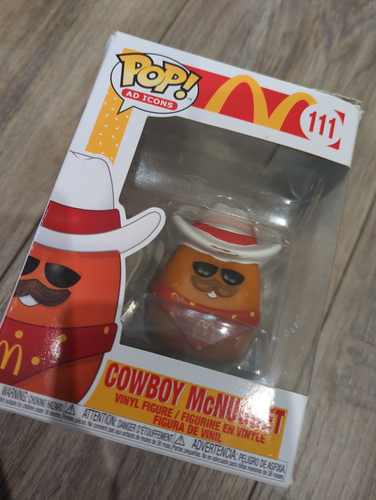 MCDONALD\'S - COWBOY MCNUGGET #111: Funko Pop Vinyl MCDONALD\'S - COWBOY MCNUGGET #111: Funko Pop Vinyl