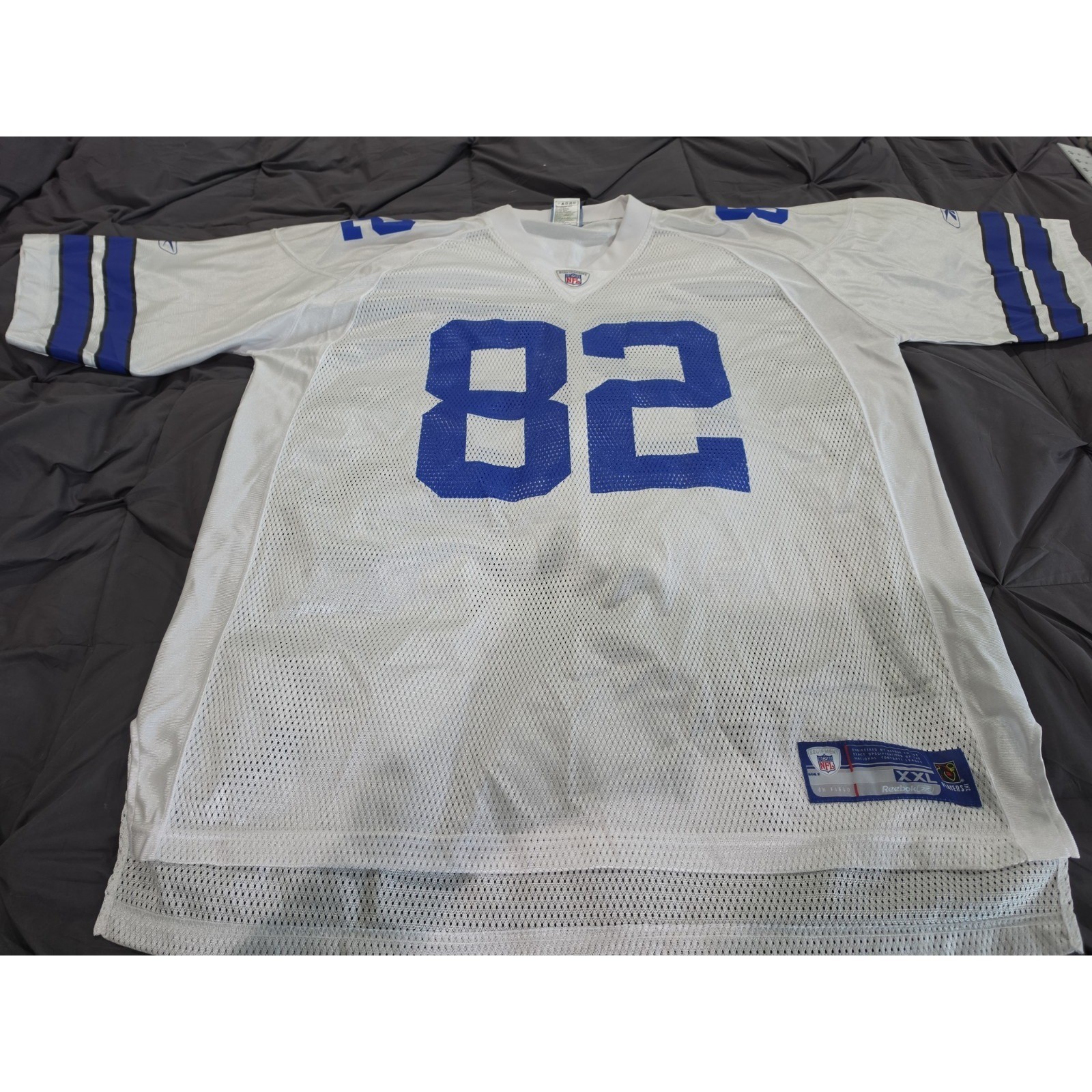 Reebok NFL Dallas Cowboys Jason Witten #82 Football Jersey White Men\'s Size 2xl