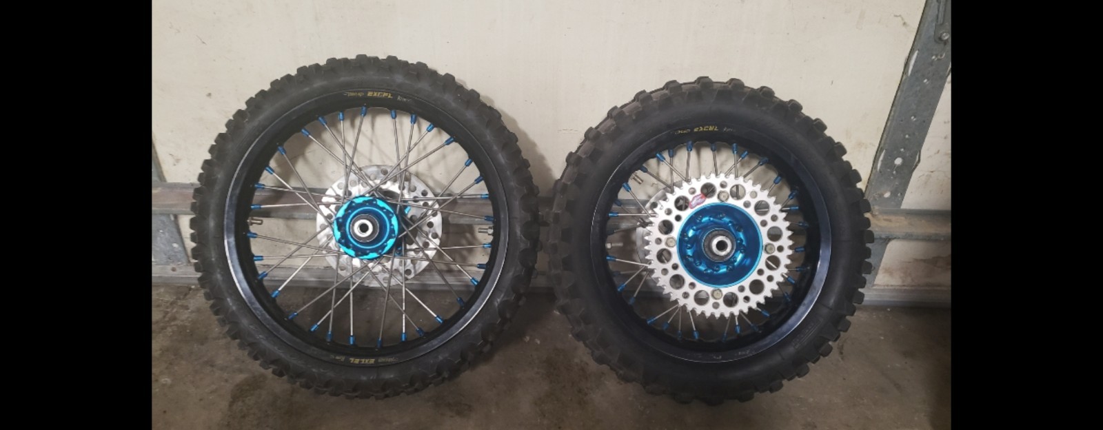 kx65 rm65 excel wheels talon hubs complete rim set klx110 conversion kx 65 rm 65