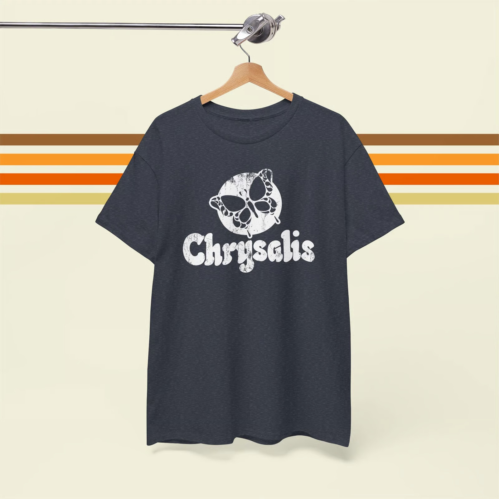 Chrysalis Records 70\'s Vintage Vinyl Label Premium Unisex T-Shirt