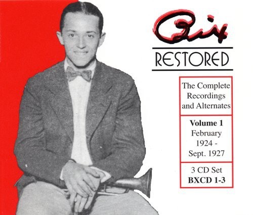 Bix Beiderbecke - Restored Bix 1 [New CD]