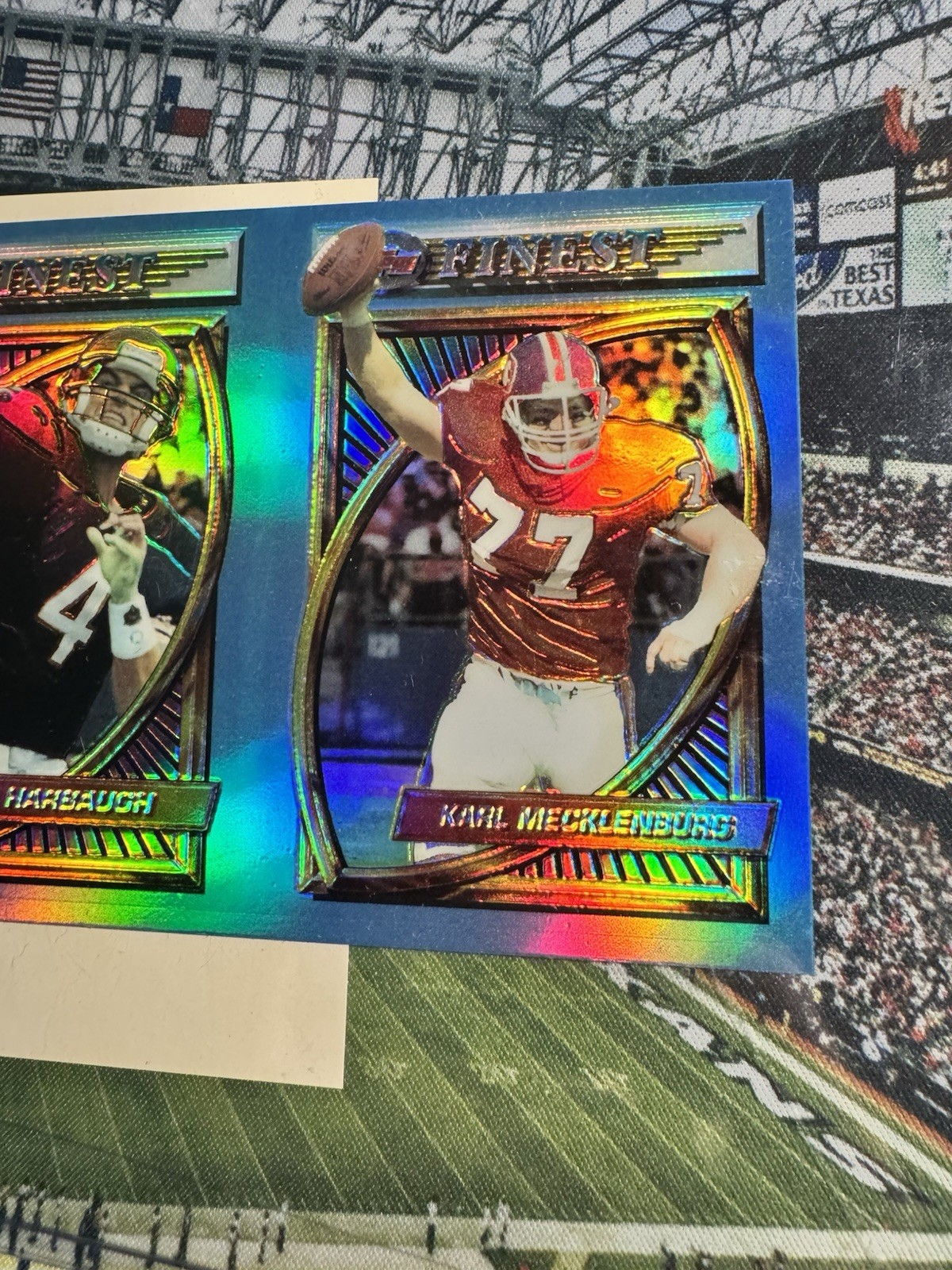 TOPPS VAULT 1/1 eBay w/ COA 1994 Finest UNCUT REFRACTORS ✨Harbaugh~Mecklenberg✨ TOPPS VAULT 1/1 eBay w/ COA 1994 Finest UNCUT REFRACTORS ✨Harbaugh~Mecklenberg✨