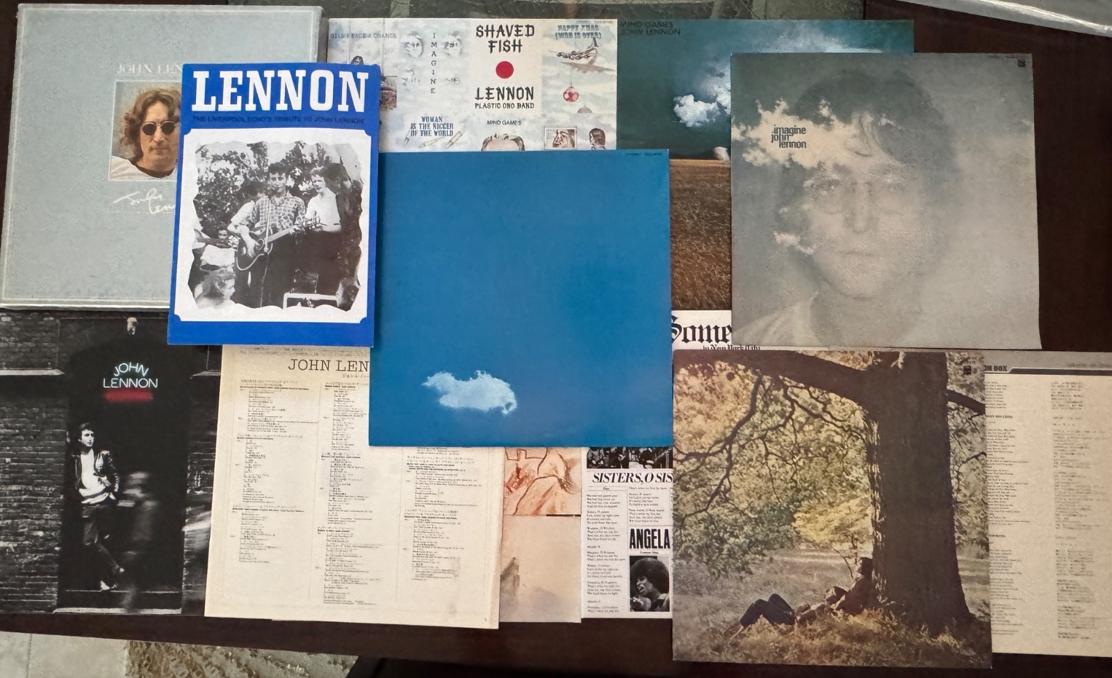 John Lennon- 9LP Box Set -JAPAN with all insert booklets- EMI Odeon- NM VINYL